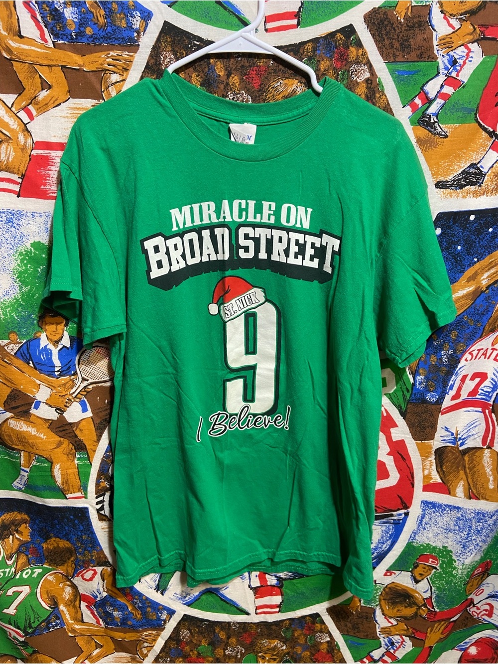 Philadelphia Eagles Nick FolesMiracle on Broad Street Tee